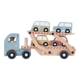 Autotransportwagen Holz - Little Dutch