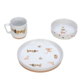 Kindergeschirr Set Porzellan -  Spicy orange