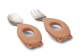 Babybesteck Set - Rose