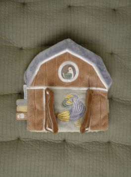 Stoffbuch mit Aktivitäten Little Farm