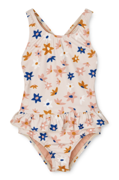 Kinderbadeanzug Flower
