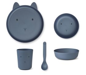 Brody Kinder Set 4er Pack Rabbit Stormy Blue