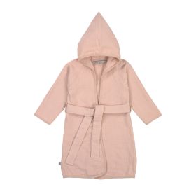 Muslin Bademantel powder pink 80-86 (1-2Jahre)