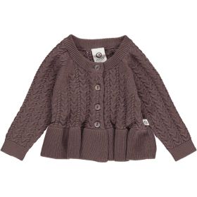 Müsli Babystrickjacke - Grape Gr. 68