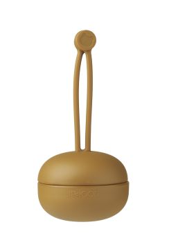 Silikon Schnullerbox Caramel