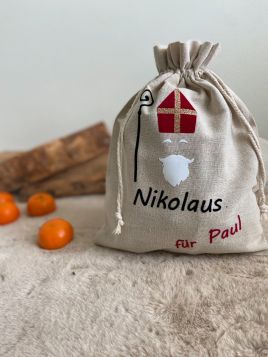 Nikolaussackerl mit Wunschnamen