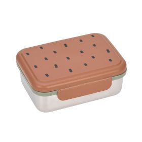 Brotdose Kinder - Edelstahl Lunchbox, Karamell