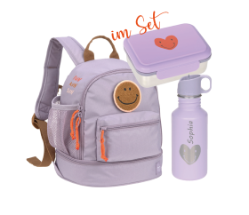 Kindergartenstarter Set - Herz, Lila