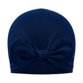 Bambus-Turban, navy, 1-2 Jahre