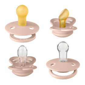 4er Packung Schnuller - Blush - BIBS Try-it Collection