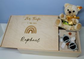 Geschenkebox Zur Taufe Regenbogen