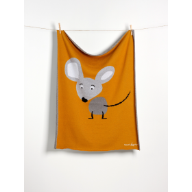 Mikro-Decke Bio-Baumwolle GOTS 80 x 100 cm