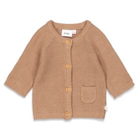 Strickjacke Braun